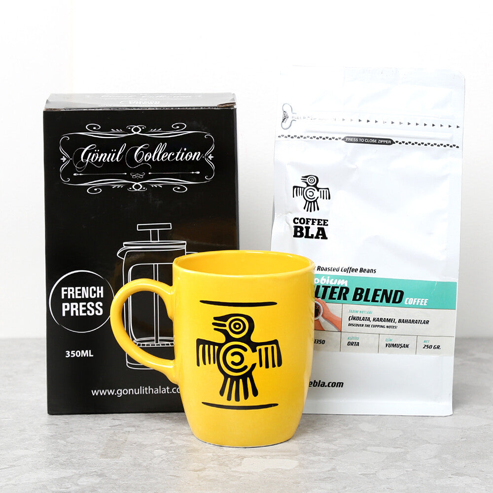 Coffee BLA Hobium Çekilmiş Filter Blend Kahve Seti